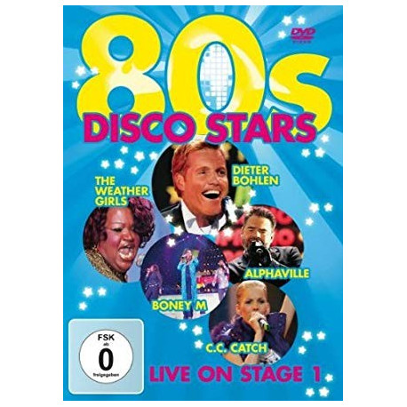 VARIOUS ARTISTS - DVD 80's Disco Stars